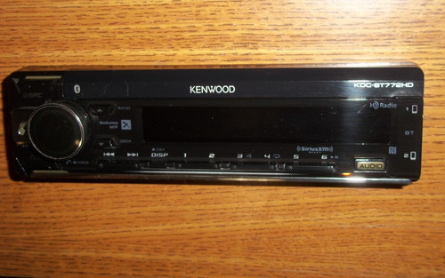Kenwood kdc bt772hd - kenwood, faceplate