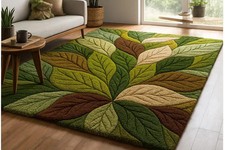 Tappeto Design Foglia