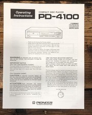 Pioneer PD-4100 Lettore CD /