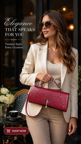 Borsa donna vintage modello