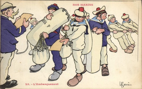 Nos marins l embarquement - nos, —