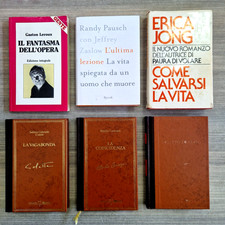 Lotto 6 libri misti narrativa