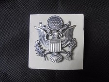 New Genuine Issue USAF United States Air Force Officers Service Cap Badge