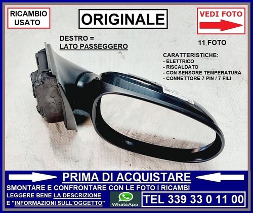 Specchietto specchio destro - specchietto,