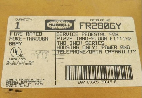 Hubbell fire rated - hubbell,