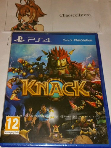 Knack ps4 nuovo - knack,