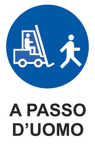 Cartello segnaletico a - segnaletico,