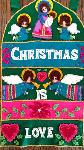 Vintage mcm bucilla natale - vintage,