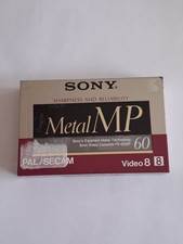 Videocassetta Video8 Sony Metal MP P5-60 PAL 8mm video cassette NEW SEALED
