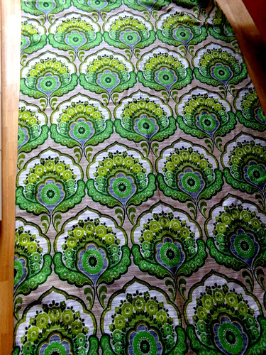 Tenda parte tessuto - in, vintage