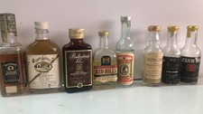 lotto di 8  Whisky + Gin