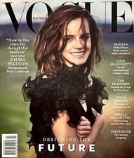 EMMA WATSON by Peter Lindbergh VOGUE Magazine Australia March 2018