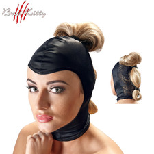 Maschera Nera con Apertura per