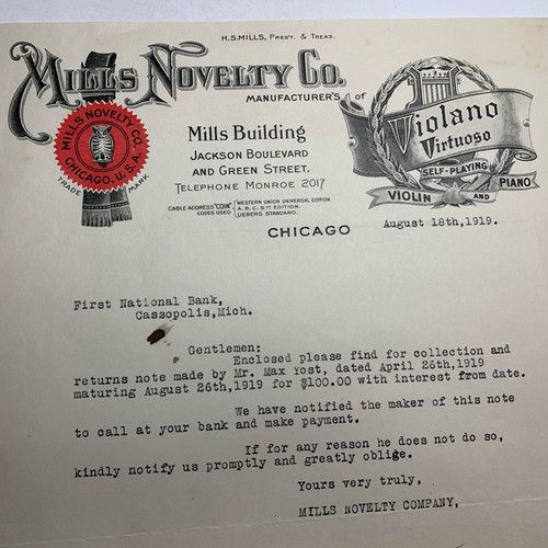 Rare mills novelty - novelty, op