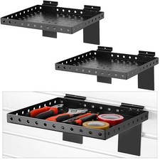 2 Pezzi Scaffale Traforato a