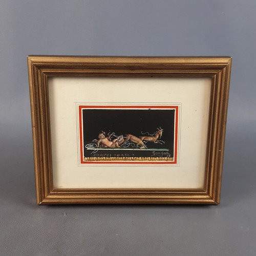 Quadro dipinto acquarello - dipinto,