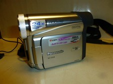 VIDEOCAMERA TELECAMERA PANASONIC NV-GS8EG-S + CUSTODIA + MICROFONO