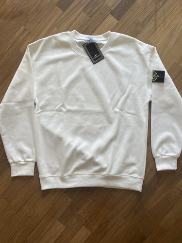 Felpa stone island bianca - felpa, uomo