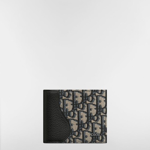 Dior portafoglio sella nero - portafoglio,
