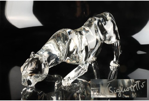 Enorme statuina leopardo pino - statuina,