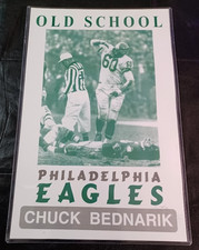 Chuck Bednarik - Poster OLD