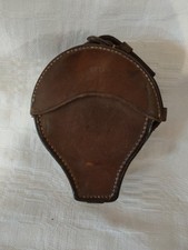 Custodia scatola in pelle porta bussola antica