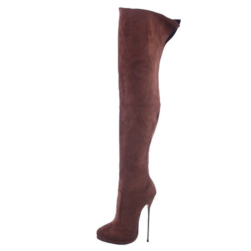 Stivali stiletto metallo - stivali,