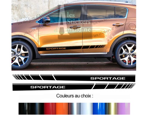 Bandes laterales pour kia - bandes,