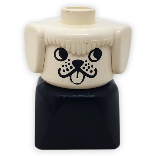 Lego duplo cane - lego, nera