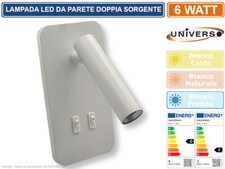 LAMPADA LED DA PARETE DOPPIA