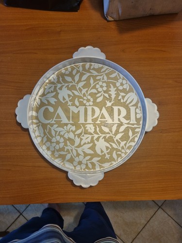 Vassoio campari vintage thun - vassoio,