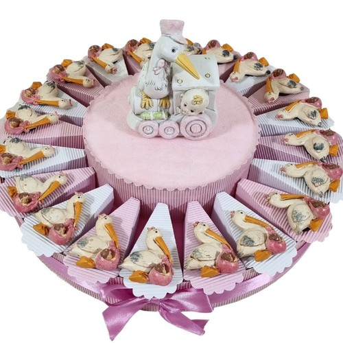 Torta bomboniere nascita bimba