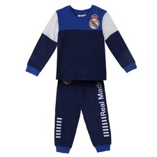 Pigiama Real Madrid Kids - Biancheria da notte manica lunga in cotone e poliestere