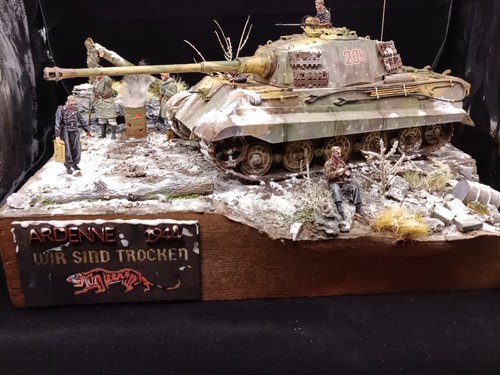 Diorama germania dipinto - 1:35,