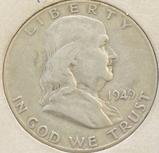 50C Franklin mezzo dollaro