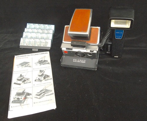 Polaroid fotocamera con - polaroid, sx-70-