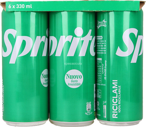 Lattine sprite gassosa - di,