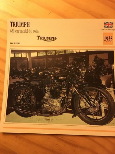 Triumph 650 modello - 6/1, twin