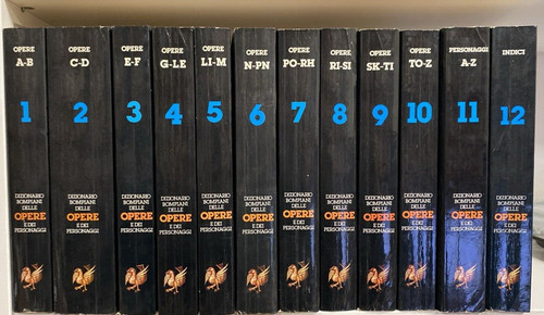 Dizionario bompiani opere - dizionario,