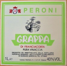 Etichetta vino liquore ITALIA