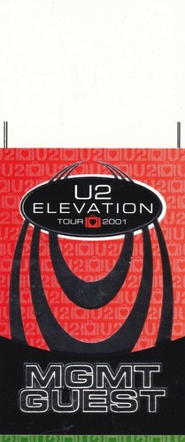 Elevation tour 2001 red - u2,