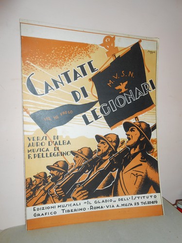 Spartito cantate legionari - spartito,