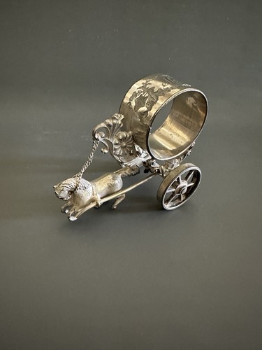 Antique figural silver plate - figural,