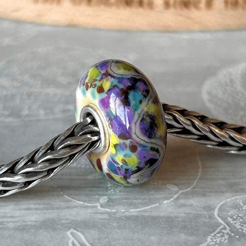 Trollbeads trollstone viola - trollstone,