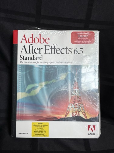 Adobe after effects 5 - adobe, 6.5