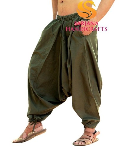 Men women cotton solid - solid, olive