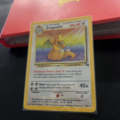 Pokemon tcg dragonite 62 - pokemon, 4/62