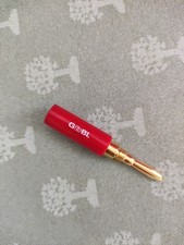 4 connettori a banana a vite per cavi fino a 4mm