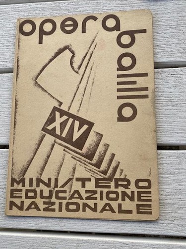 Fascismo pagella opera balilla - fascismo,