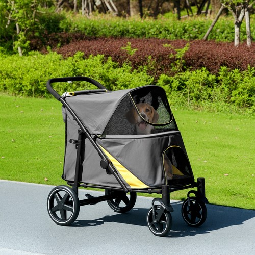 Pawhut passeggino per - pawhut, cani